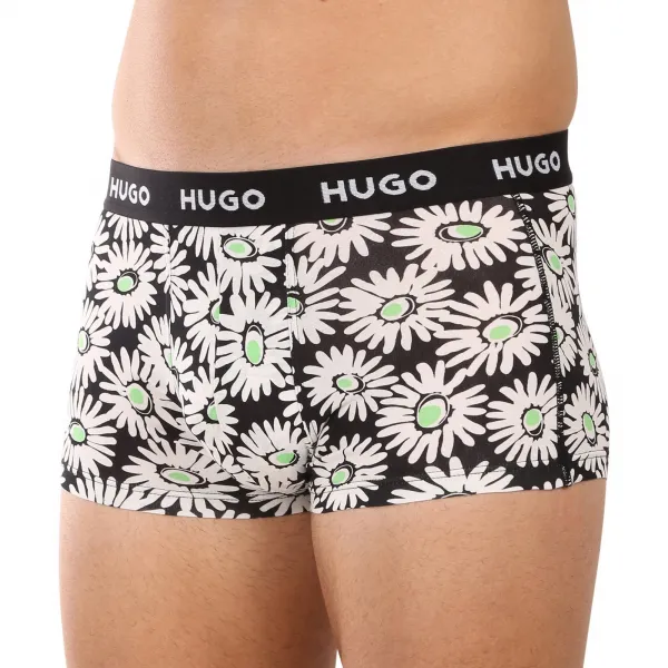 3PACK pánske boxerky HUGO viacfarebné (50532550 985) S, trenky
