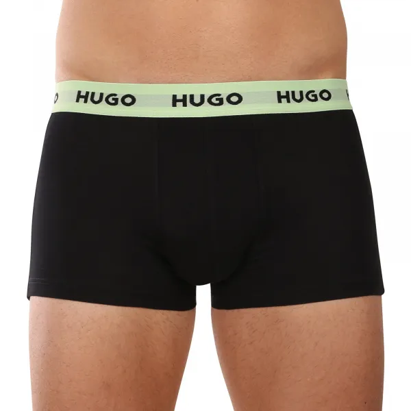 3PACK pánske boxerky HUGO viacfarebné (50532550 985) S, trenky