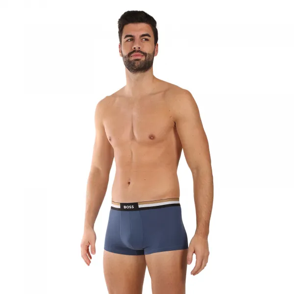 3PACK pánske boxerky BOSS viacfarebné (50516542 981) M, trenky