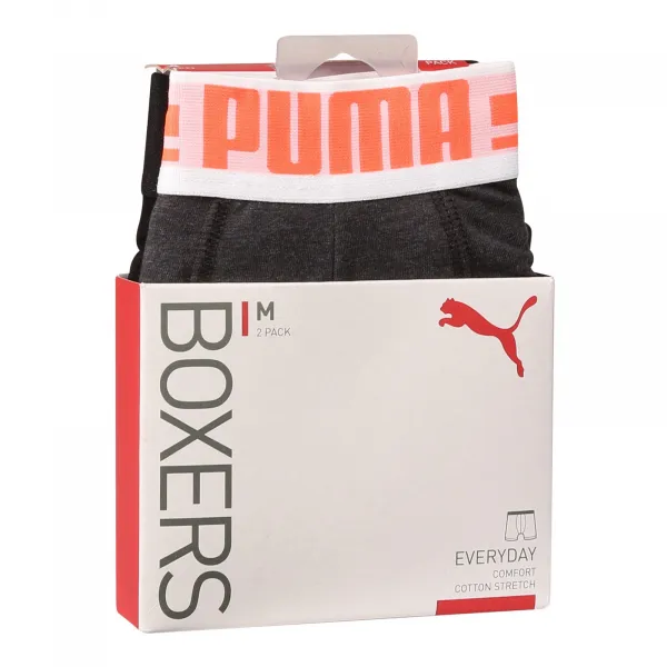 2PACK pánske boxerky Puma viacfarebné (651003001 036) S, trenky