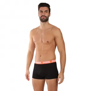 2PACK pánske boxerky Puma čierné (521015001 070) L, trenky