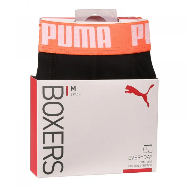 2PACK pánske boxerky Puma čierné (521015001 070) L, trenky