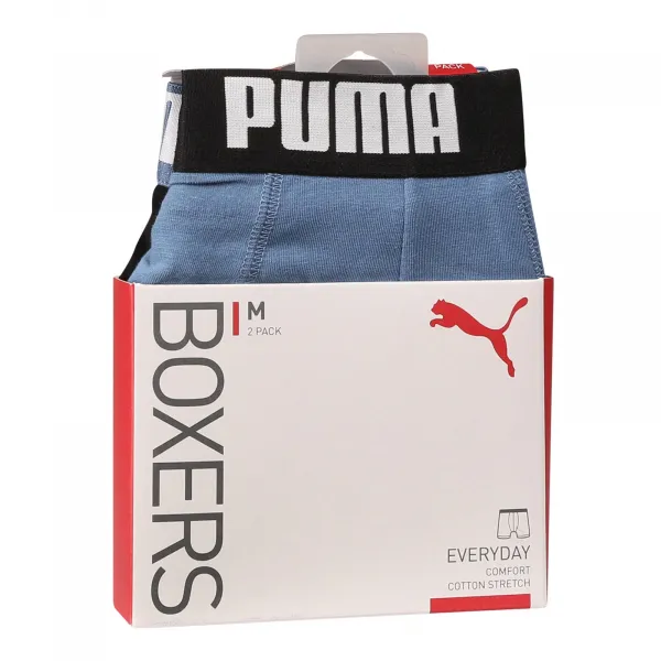 2PACK pánske boxerky Puma viacfarebné (521015001 068) M, trenky