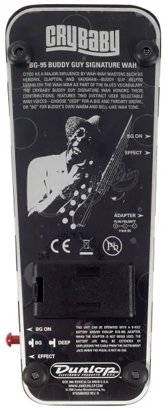 Dunlop Buddy Guy Signature Cry Baby Wah Wah