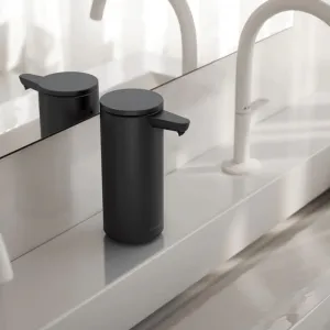 Simplehuman 266ml - matná čierna oceľ - Bezdotykový dávkovač mýdla
