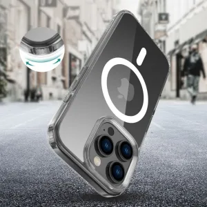 Tech-Protect Flexair Hybrid s MagSafe, iPhone 16 Pro, priehľadný