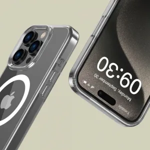 Tech-Protect Flexair Hybrid s MagSafe, iPhone 16 Pro, priehľadný
