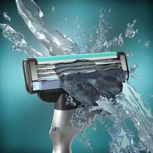 GILLETTE Mach3 Náhradná hlavica 8 ks + Mach3 Comfort Gél na holenie 200 ml