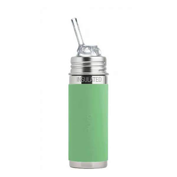 Pura TERMO fľaša so slamkou 260ml - Moss2