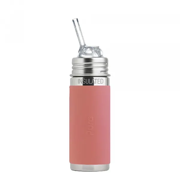 Pura TERMO fľaša so slamkou 260ml - Moss2