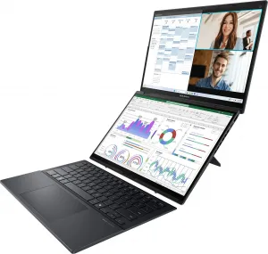 ASUS Zenbook Duo/UX8406CA-OLED088W/U7-255H/14"/2880x1800/T/32GB/1TB SSD/Arc 140T/W11H/Gray/2R