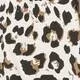 Košeľové šaty s krátkymi rukávmi a leoparďou potlačou