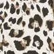 Košeľové šaty s krátkymi rukávmi a leoparďou potlačou