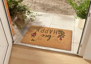 Hanse Home Collection koberce Rohožka Bee happy 105572 - na von aj na doma - 45x75 cm