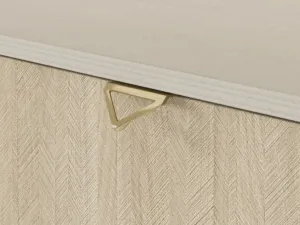 Piaski Regál Les 80 cm béžový