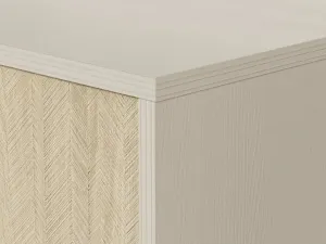 Piaski Regál Les 80 cm béžový