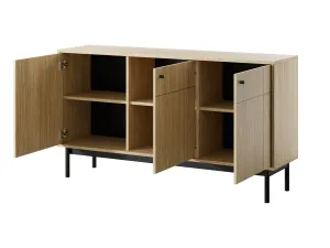Piaski Komoda Japandi 154 cm dubová línia
