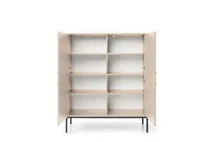 Piaski Komoda Mono II 104 cm béžová/čierna