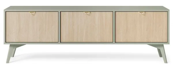 Piaski Televízny stolík Forest II 158 cm eukalyptus/béžový