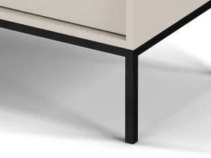 Piaski Televízny stolík Mono II 154 cm béžovo-čierny