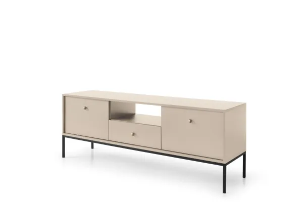 Piaski Televízny stolík Mono II 154 cm béžovo-čierny