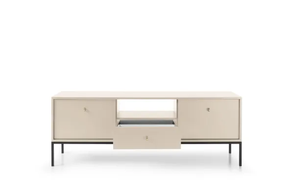 Piaski Televízny stolík Mono II 154 cm béžovo-čierny