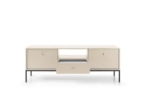 Piaski Televízny stolík Mono II 154 cm béžovo-čierny