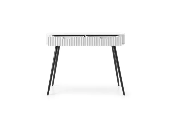 Piaski Toaletný stolík Zova 103 cm biely/čierny