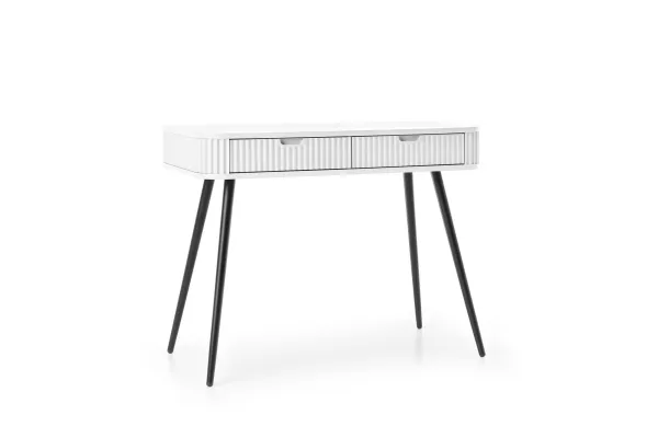 Piaski Toaletný stolík Zova 103 cm biely/čierny