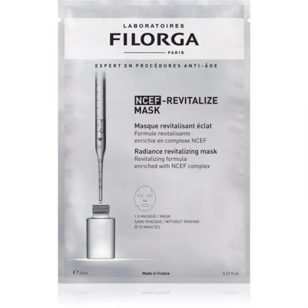 FILORGA NCEF -REVITALIZE SHEET MASK revitalizačná maska pre rozjasnenie pleti 20 ml