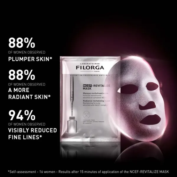 FILORGA NCEF -REVITALIZE SHEET MASK revitalizačná maska pre rozjasnenie pleti 20 ml
