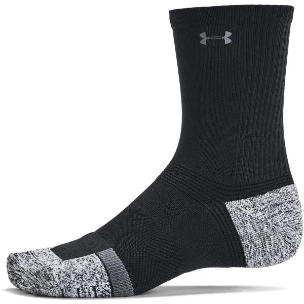 Under Armour AD PRO 3PK MID Unisex ponožky, čierna, veľkosť
