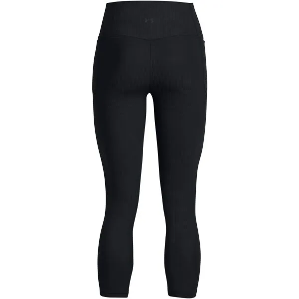 Under Armour MERIDIAN RIB ANKLE Dámske legíny, čierna, veľkosť