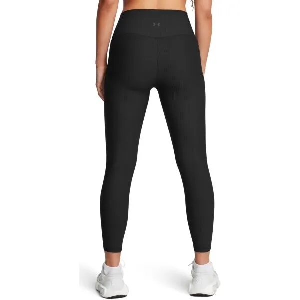 Under Armour MERIDIAN RIB ANKLE Dámske legíny, čierna, veľkosť