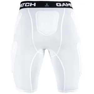 GAMEPATCH PADDED SHORTS PRO+ Kompresné unisex šortky, biela, veľkosť