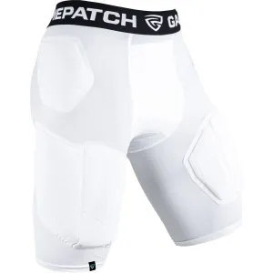 GAMEPATCH PADDED SHORTS PRO+ Kompresné unisex šortky, biela, veľkosť