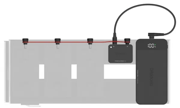 D'Addario XPND Pedal Power Battery Kit
