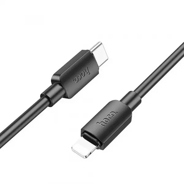 Hoco X96 kábel USB-C - Lightning, PD 2,4A 20W, 1 m, čierny