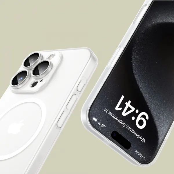 Tech-Protect Magslim MagSafe, iPhone 16 Pro Max, Matte White