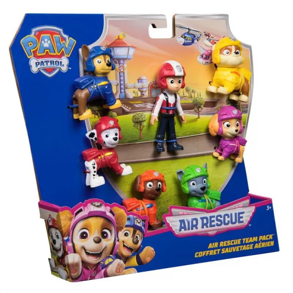 Viacnásobné balenie figúrok Labkovej patroly Air Rescue