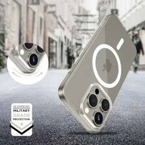 Tech-Protect Flexair MagSafe, iPhone 15 Pro, priehľadný