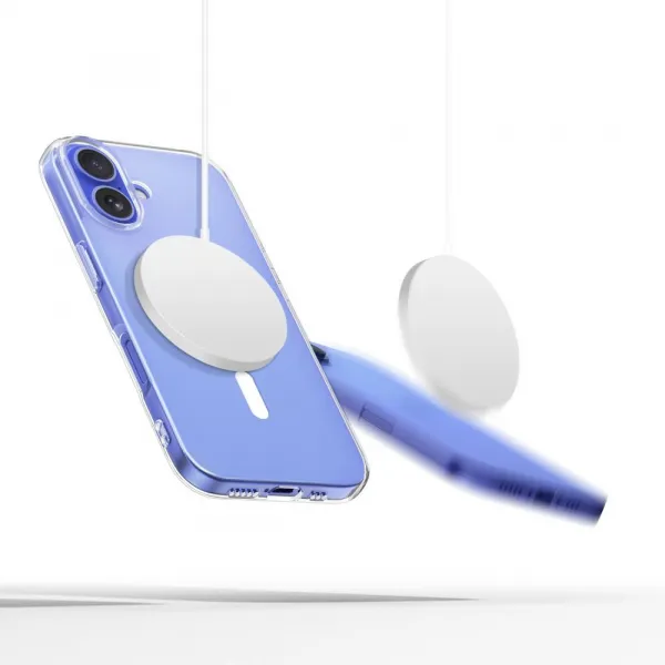 Tech-Protect Flexair MagSafe, iPhone 16, priehľadný