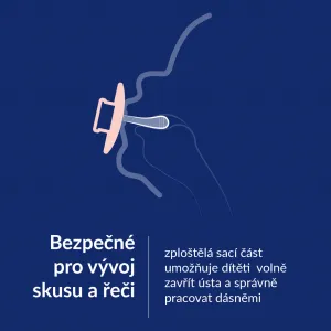 LOVI Cumlík silikónový dynamický Prime 0-6m 1ks Violet