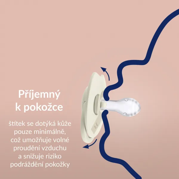 LOVI Cumlík silikónový dynamický Prime 0-6m 1ks Violet