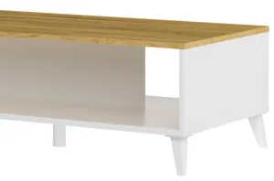 Szynaka Konferenční stolek Barris 41 120 cm ořech americký/bílý