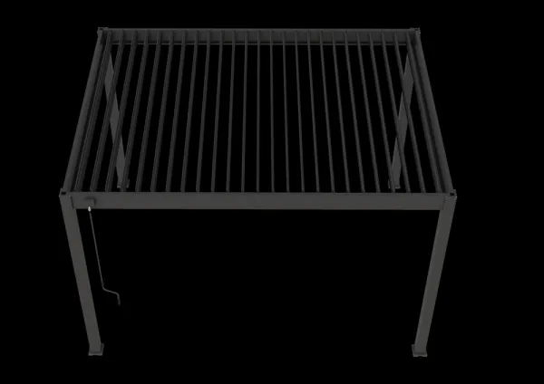 ArtRoja Bioklimatická hliníková pergola INTRO PLUS voľne stojaca | antracit  4 x 3 m