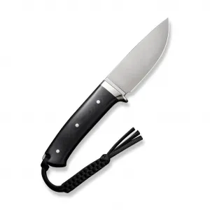 Civivi Cloud Peak Fixed Blade C23044-1 Black G10 Nitro-V