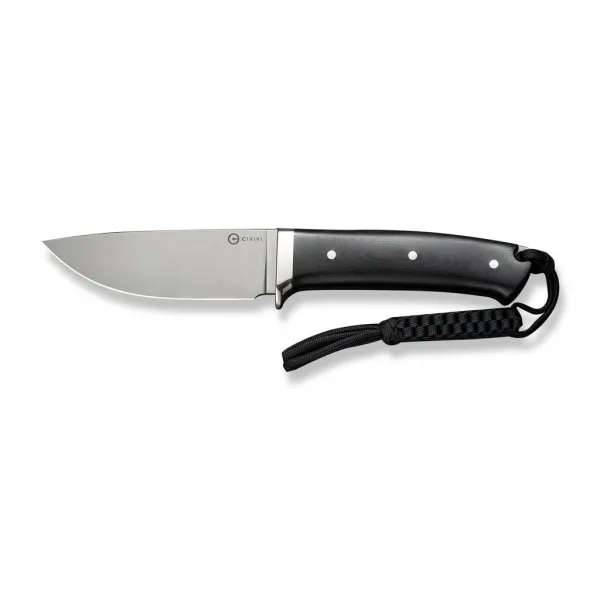Civivi Cloud Peak Fixed Blade C23044-1 Black G10 Nitro-V