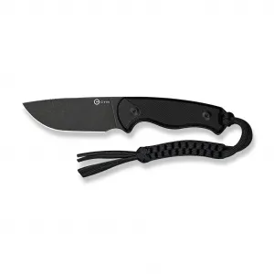 Civivi Timberbark Fixed Blade C23094-1 Black G10 14C28N