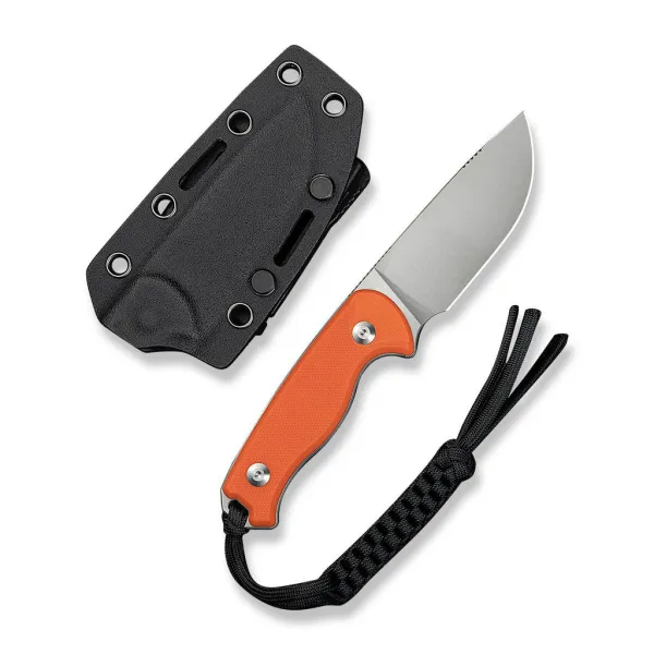 Civivi Timberbark Fixed Blade C23094-2 Orange G10 14C28N